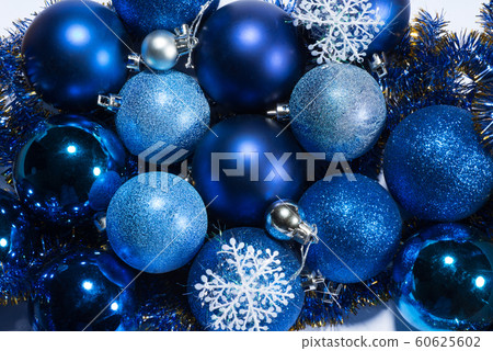 blue christmas decoration blue christmas decoration 60625602