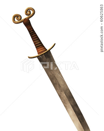 3d metal sword 60625863