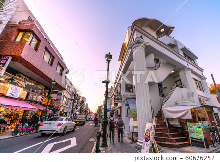 Yokohama cityscape in Japan Overlooking Okurayama Elm Street, a Greek-style shopping street that extends from Okurayama Station Yokohama cityscape in Japan Overlooking Okurayama Elm Street, a Greek-style shopping street that extends from Okurayama Station 60626252