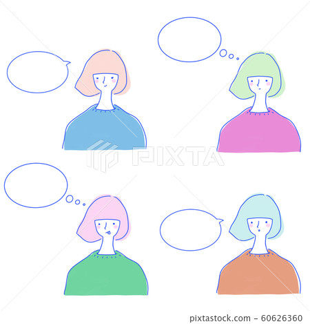 復古女人上半身語音泡沫集 60626360