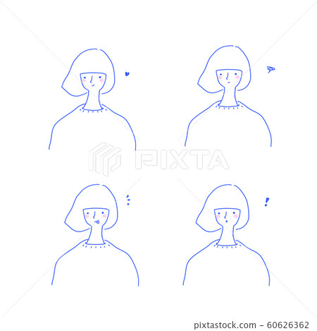復古女人上身線條繪圖集 60626362