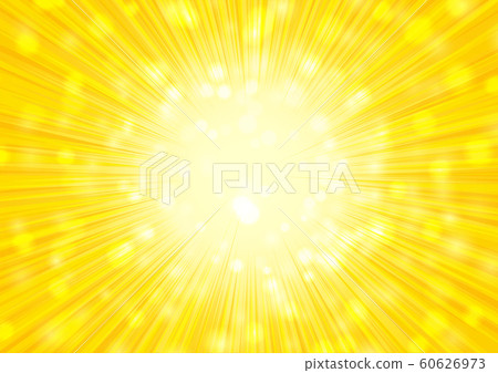 Yellow radial glitter background material 60626973