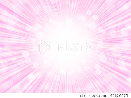 Pink radial glitter background material - Stock Illustration [60626975 ...