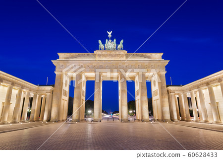 Brandenburg Gate in Berlin, Germany. Brandenburg Gate in Berlin, Germany. 60628433