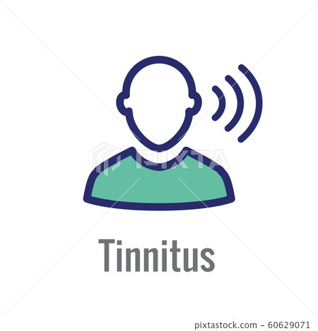 Hearing Aid or loss - Sound Wave Image Hearing Aid or loss - Sound Wave Image 60629071