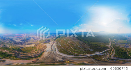 360 panorama by 180 degrees angle seamless 60630745