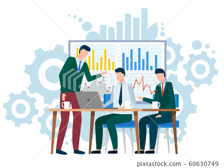 Business Seminar of Meeting of Workers in Office 60630749