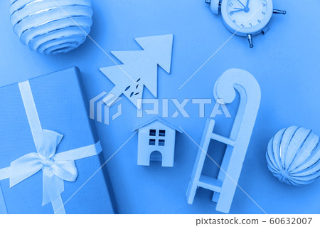 Simply minimal composition winter objects ornament Simply minimal composition winter objects ornament 60632007