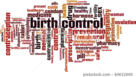 Birth control word cloud-插圖素材 [60632600] - PIXTA圖庫