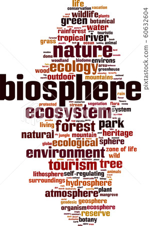Biosphere word cloud - Stock Illustration [60632604] - PIXTA