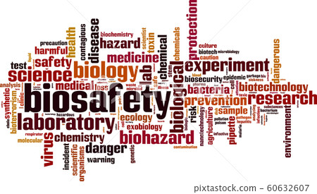 Biosafety word cloud Biosafety word cloud 60632607