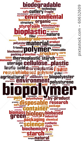 Biopolymer word cloud Biopolymer word cloud 60632609