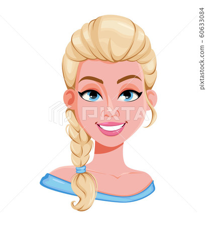 Face expression of beautiful blonde woman Face expression of beautiful blonde woman 60633084