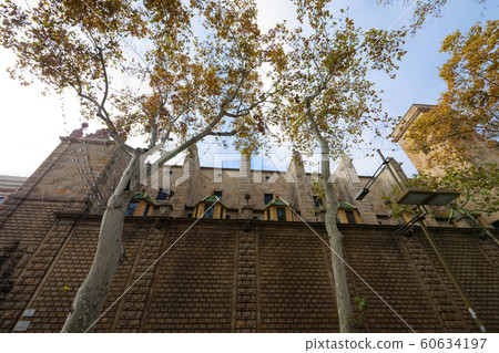 巴塞羅那蘭布拉大街和周邊景觀 巴塞羅那蘭布拉大街和周邊景觀 60634197