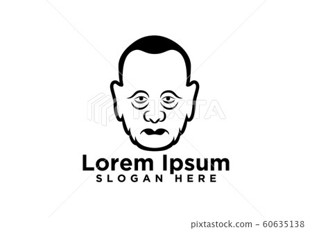 Buddha head Logo design, Vector illustration Buddha head Logo design, Vector illustration 60635138