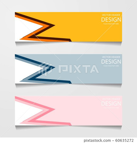 Abstract Web banner design background or header Abstract Web banner design background or header 60635272