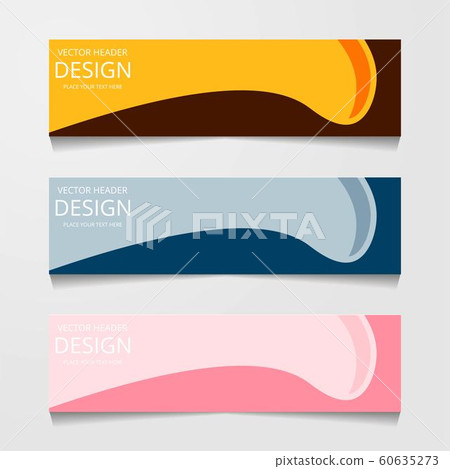 Abstract Web banner design background or header 60635273