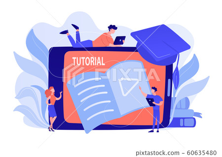 Video tutorial concept vector illustration. - Stock Illustration ...