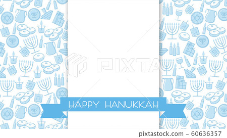 Hanukkah blue background Hanukkah blue background 60636357