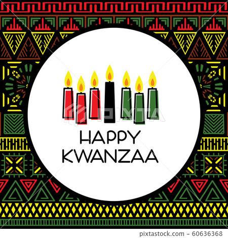 Happy Kwanzaa illustration Happy Kwanzaa illustration 60636368
