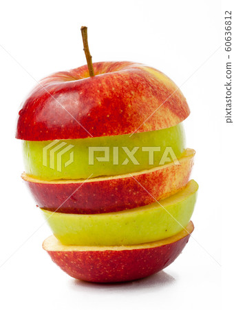 red and green apple red and green apple 60636812