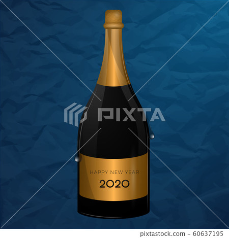 Happy new year card - Stock Illustration [60637195] - PIXTA