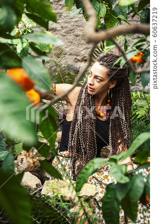 pretty islam woman in orange grove smiling, real muslim girl cheerful , nature organic people concept pretty islam woman in orange grove smiling, real muslim girl cheerful , nature organic people concept 60637219