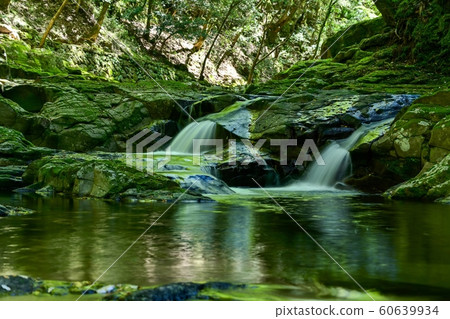 Akame 48 Waterfalls Scenery of early summer mountain stream @ Mie Prefecture Akame 48 Waterfalls Scenery of early summer mountain stream @ Mie Prefecture 60639934