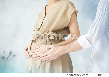 Pregnant woman full month maternity 60640433