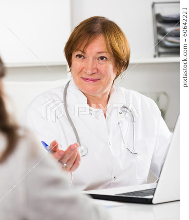 Doctor and patient 60642221