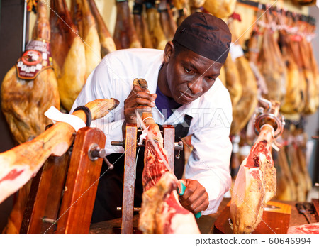 Seller slicing jamon for sale 60646994