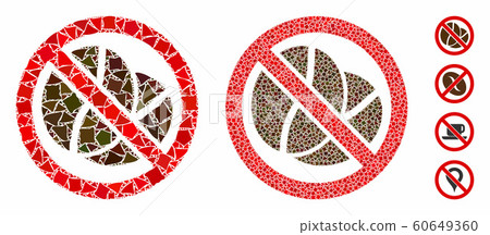 No caffeine Composition Icon of Tuberous Pieces 60649360