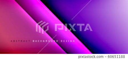 Trendy simple fluid color gradient abstract background with dynamic straight shadow line effect. Vector Illustration For Wallpaper, Banner, Background, Card, Book Illustration, landing page 60651188