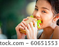 女性生活方式飲食 60651553