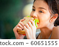 女性生活方式飲食 60651555