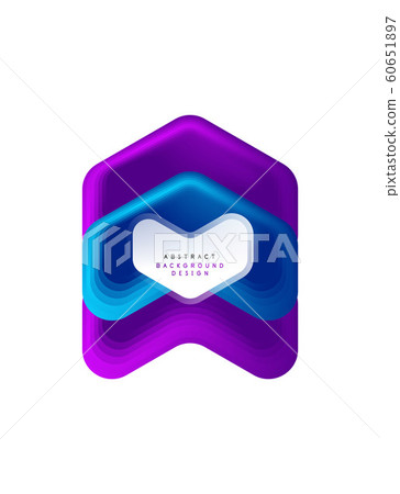 Vector arrow geometric banner created with blend color shapes effects. Trendy simple button, icon or business branding logo template, minimal style. Illustration For Wallpaper, Banner, Background Vector arrow geometric banner created with blend color shapes effects. Trendy simple button, icon or business branding logo template, minimal style. Illustration For Wallpaper, Banner, Background 60651897