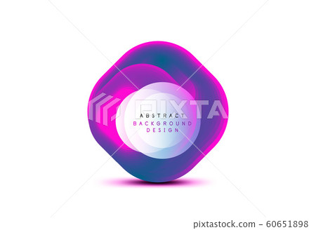 Square geometric banners with 3d smooth blend effect. Digital technology trendy icon design. Vector Illustration For Wallpaper, Banner, Background, Card, Book Illustration, landing page Square geometric banners with 3d smooth blend effect. Digital technology trendy icon design. Vector Illustration For Wallpaper, Banner, Background, Card, Book Illustration, landing page 60651898