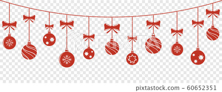 Christmas balls hanging background Christmas balls hanging background 60652351
