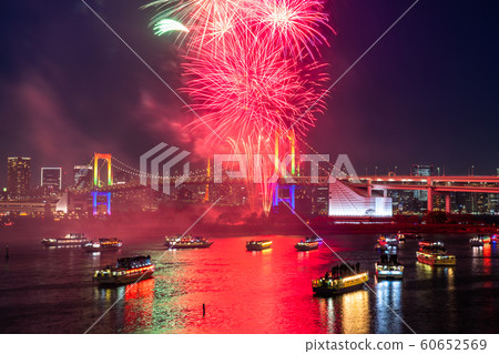 <<Tokyo>> Odaiba/Winter Fireworks Festival <<Tokyo>> Odaiba/Winter Fireworks Festival 60652569