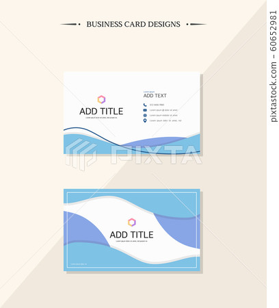 Geometric design business cards4 60652981