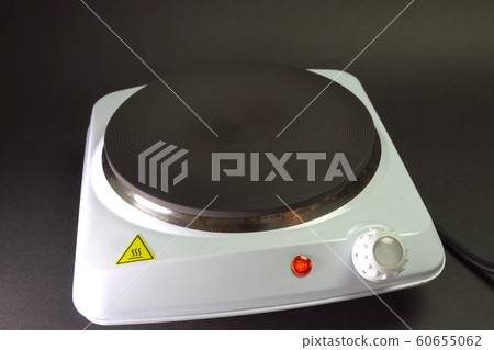 Single small electric stove. Kitchen Appliances Single small electric stove. Kitchen Appliances 60655062