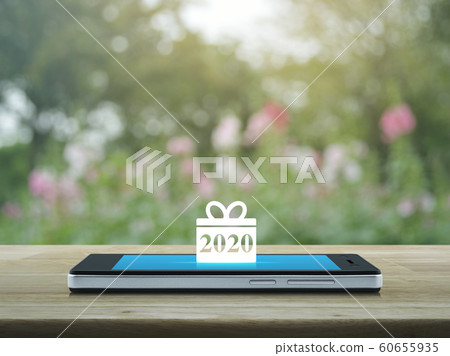 Business happy new year 2020 shop online concept Business happy new year 2020 shop online concept 60655935