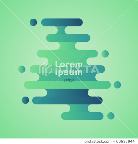 Abstract modern green and blue gradient color 60655944
