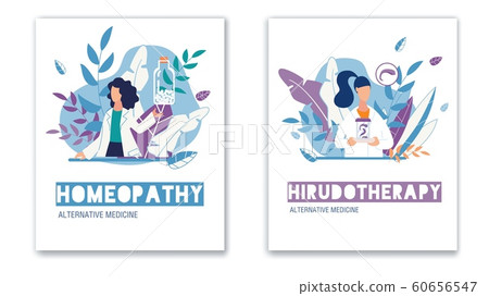 Alternative Medicine Vertical Poster Flat Set 60656547