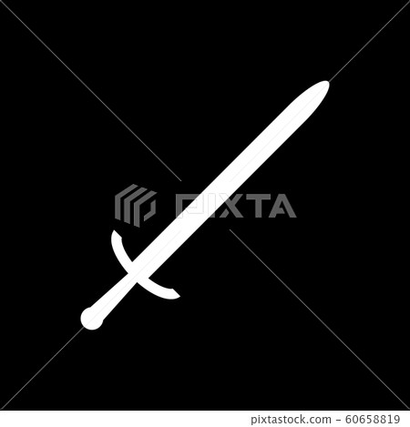 Sword sign icon. 60658819