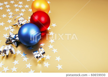 Holiday background with little golden stars 60659930