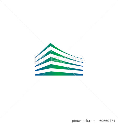 Isolated real estate logo. Building color icon. Rent agency logo. Architecture icon. Construction development agency logo. CIty neighborhood logotype. Isolated real estate logo. Building color icon. Rent agency logo. Architecture icon. Construction development agency logo. CIty neighborhood logotype. 60660174