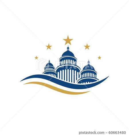 Capitol vector icon illustration 60663480
