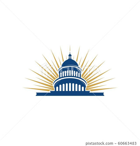 Capitol vector icon illustration Capitol vector icon illustration 60663483