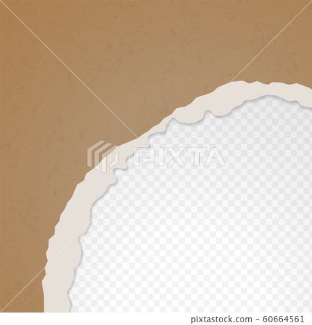 A hole in the cardboard. Background of ripped A hole in the cardboard. Background of ripped 60664561